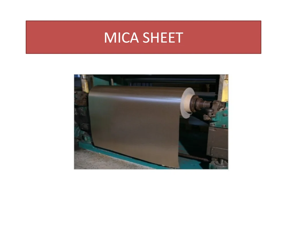 Brown Glass Mica Sheets